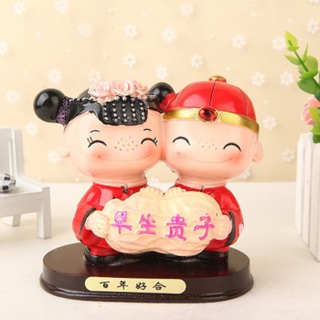 中式结婚礼品送人闺蜜新娘礼物实用创意装饰新婚房间布置桌上摆件