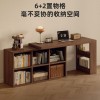 转角书桌书架书柜一体桌子卧室家用可伸缩梳妆台拐角电脑桌办公桌