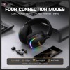 跨境新品ONIKUMA GT805 四模游戏电竞耳机头戴式无线蓝牙2.4G电脑