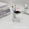宇航员手表架装饰摆件老爷爷表台iWatch座托盘手表树脂展示架桌面