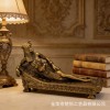 跨境欧式新款复古睡美人摆件仿铜树脂工艺品客厅家居饰品厂家摆件