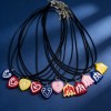 民族风哈萨克爱心飞鸟元素系列项链复古精致多彩多巴胺简约锁骨链