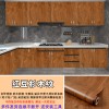 原木墙贴wallpaper自粘墙纸批发家具翻新贴纸衣柜门木纹 波音软片