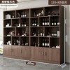 实木酒柜客厅靠墙柜子储物柜2025新款展示柜家用酒架置物架收纳柜