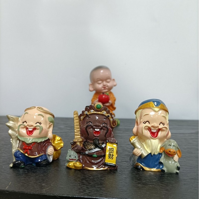 加工定制木纹金龙鱼树脂酒柜摆件高级感发财乔迁礼物装饰工艺品