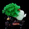 加工定制白菜如意树脂酒柜摆件高级感中式发财乔迁礼物玄关装饰品