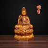 厂家批发新中式观音摆件树脂工艺品装饰品家居店铺开业乔迁礼品