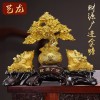 财源广进金蟾沙金树脂酒柜摆件高级感中式开业乔迁礼物装饰品摆饰