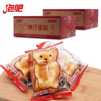 泡吧熊仔、小黄鸭造型蛋糕5斤/箱休闲小吃食品 营养早餐蛋糕零食