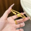 新款kt猫咪蝴蝶结手镯女卡通手环ing小众高级精致百搭设计感手饰