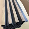 竹木纤维双色格栅板墙上吊顶同色格珊墙板墙面装饰板wall panel