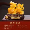发财貔貅仿黄玉摆件中式家居办公室玄关客厅电视柜店铺开业礼品