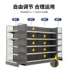 超市商场货架单双面展示架超市置物架仓储货架多层商超用货架商用