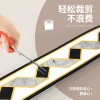 跨境踢脚线自粘大理石仿瓷砖地脚线腰线墙角墙贴窗台贴纸5米长/卷