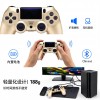 跨境爆款P4无线蓝牙游戏手柄电脑steam双震动马达六轴p4游戏机