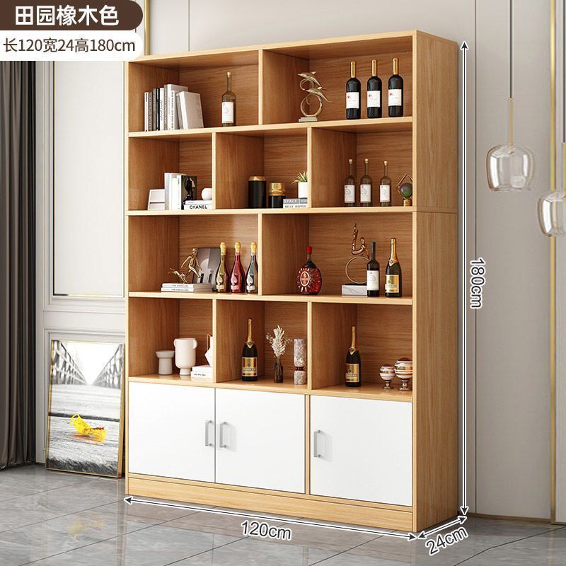 实木酒柜客厅靠墙柜子储物柜2025新款展示柜家用酒架置物架收纳柜