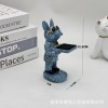 宇航员手表架装饰摆件老爷爷表台iWatch座托盘手表树脂展示架桌面