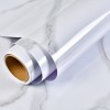 跨境 外贸自粘仿大理石纹翻新贴纸防水防油背景墙壁纸厨房pvc墙纸