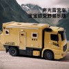 儿童益智惯性露营车模型声光故事仿真户外房车越野车玩具男孩3岁