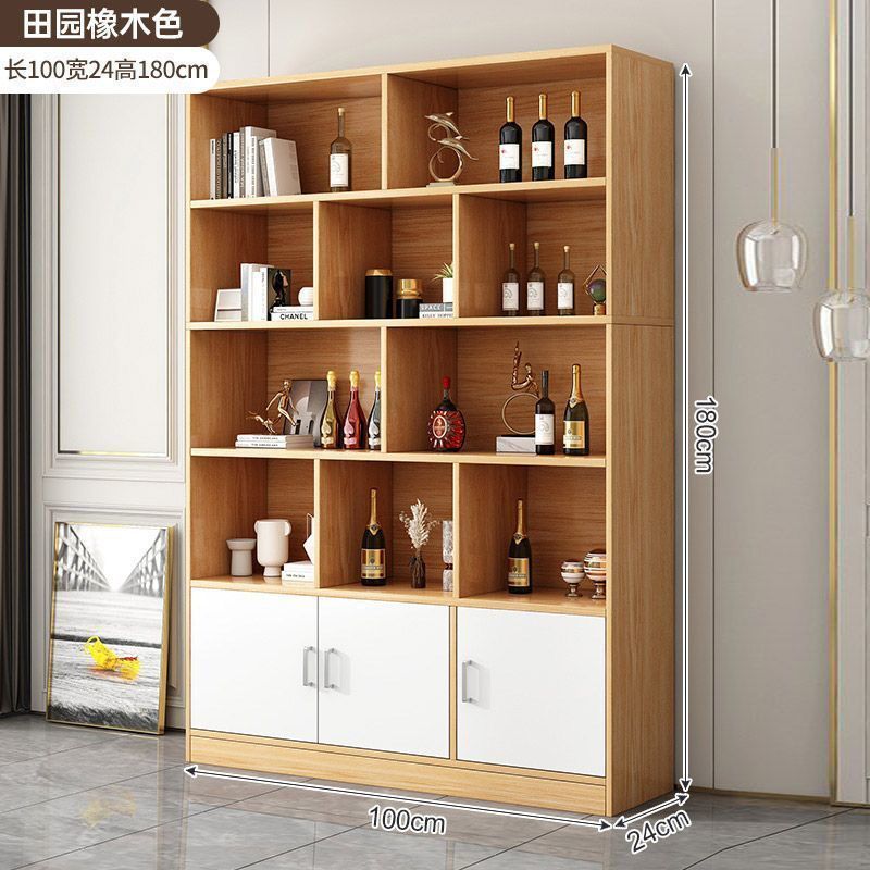 实木酒柜客厅靠墙柜子储物柜2025新款展示柜家用酒架置物架收纳柜