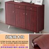 原木墙贴wallpaper自粘墙纸批发家具翻新贴纸衣柜门木纹 波音软片