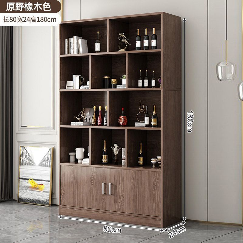 实木酒柜客厅靠墙柜子储物柜2025新款展示柜家用酒架置物架收纳柜