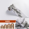 厂家批发跨境10米自粘仿大理石腰线踢脚线窗台地面波导线装饰贴纸