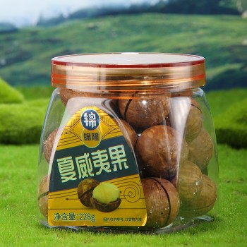 锦隆夏威夷果整箱228g罐装包装大颗粒坚果休闲零食干果批发大颗粒
