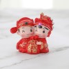 婚庆娃娃树脂工艺品摆件家居客厅装饰品中式礼品喜庆批发公仔