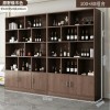 实木酒柜客厅靠墙柜子储物柜2025新款展示柜家用酒架置物架收纳柜