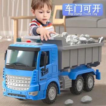 大号翻斗车玩具儿童工程车男孩自卸货车重型卡车运输车批发代发