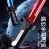 对插伸缩光剑发光双刃星球大战儿童玩具可旋转创意解压男孩刀剑