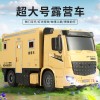 儿童益智惯性露营车模型声光故事仿真户外房车越野车玩具男孩3岁