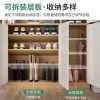 鞋柜家用门口大容量入户门玄关柜一体隔断靠墙收纳储物柜加高鞋架