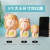 花仙子花盆桌面小摆件北欧风仿真可爱卡通多肉花器树脂小饰品