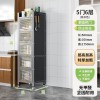 厨房多层收纳柜落地微波炉置物架餐边橱柜家用带门多功能储物柜子