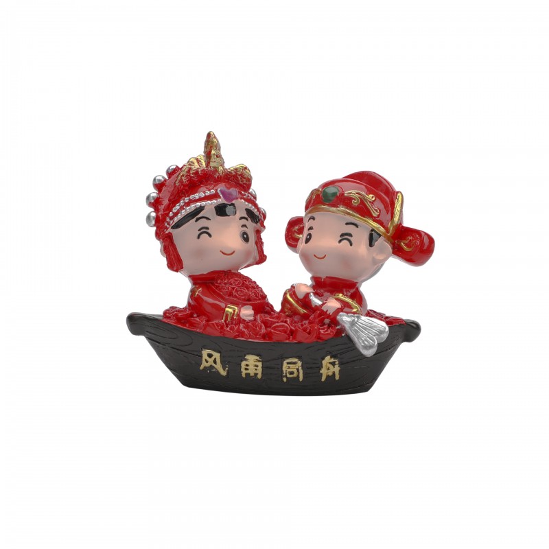婚庆结婚工艺品新郎新娘百年好合婚礼布置摆件婚房桌面家居装饰品