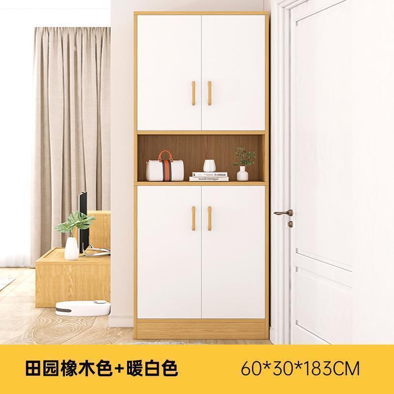 鞋柜家用门口大容量入户门玄关柜一体隔断靠墙收纳储物柜加高鞋架