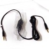 蓝牙头戴式耳机麦克风音频线3.5mm带麦耳机连手机电脑语音通话线