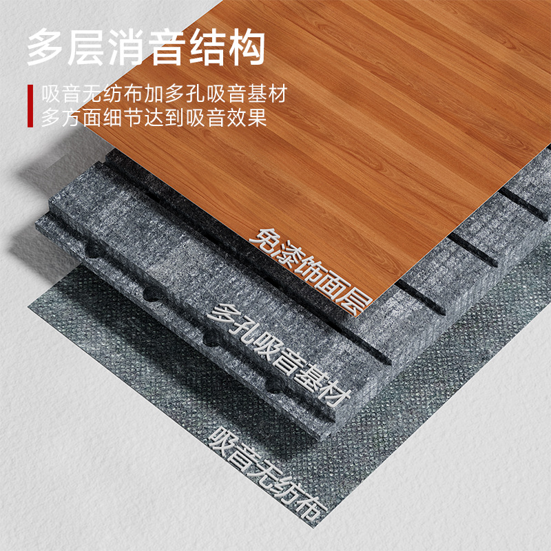 影音室吸音板装修影院琴房聚酯纤维吸音板家用卧室墙面装饰隔音板
