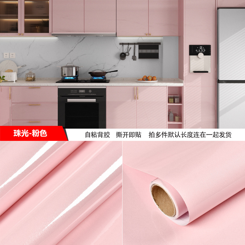 跨境自粘立体墙纸防水防潮壁纸橱柜家具翻新装饰贴纸3D wallpaper