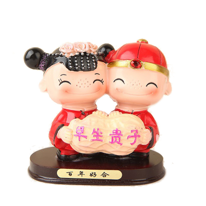 中式结婚礼品送人闺蜜新娘礼物实用创意装饰新婚房间布置桌上摆件