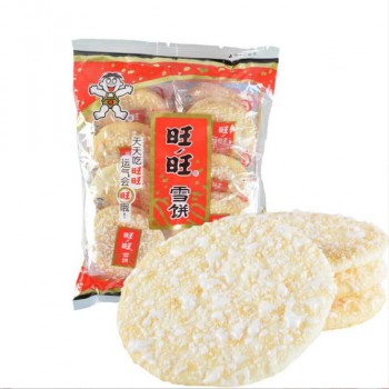 旺旺雪饼84g整箱20包休闲膨化米果饼干雪米饼独立包装儿童零食
