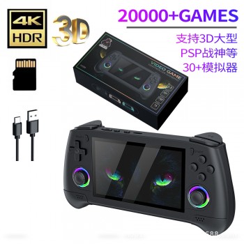跨境爆款M30掌上游戏机开源掌机大型3D双摇杆PSP游戏街机电视连接