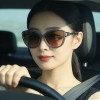 墨镜女士韩版潮2026新款太阳镜防紫外线时尚圆脸大脸显瘦防晒眼镜