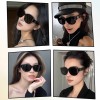 2026新款复古玳瑁猫眼大框偏光墨镜女高级感防紫外线太阳眼镜近视