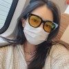 新款gm墨镜女夏高级感ins防紫外线强光茶色遮阳太阳镜眼镜男批发