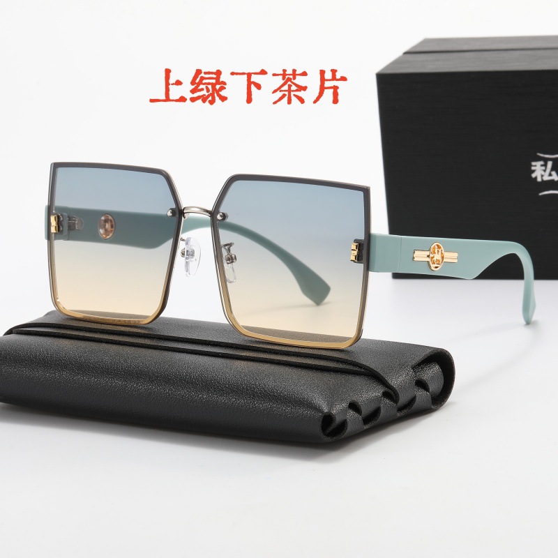 超大框墨镜女新款潮方圆脸显瘦网红街拍ins风时尚太阳镜防紫外线