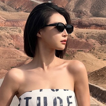 MCO芈蔻太阳镜女款专柜品质现货批发猫眼墨镜偏光g&m复古太阳眼镜