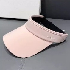 户外跑步运动网球帽子男女款夏季出游冰丝凉感无顶鸭舌帽防紫外线